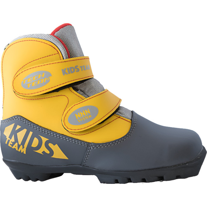 Детские ботинки TECH TEAM Kids NNN TT серо-желтый р.36 NN009312