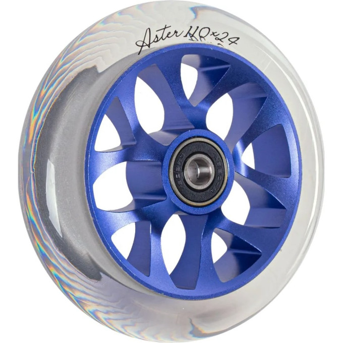Колесо TECH TEAM для самоката X-Treme 110*24мм, Aster, blue NN010290
