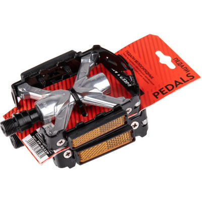 Педали TECH TEAM FP-953ZP Feimin, алюминиевые, 9/16"
