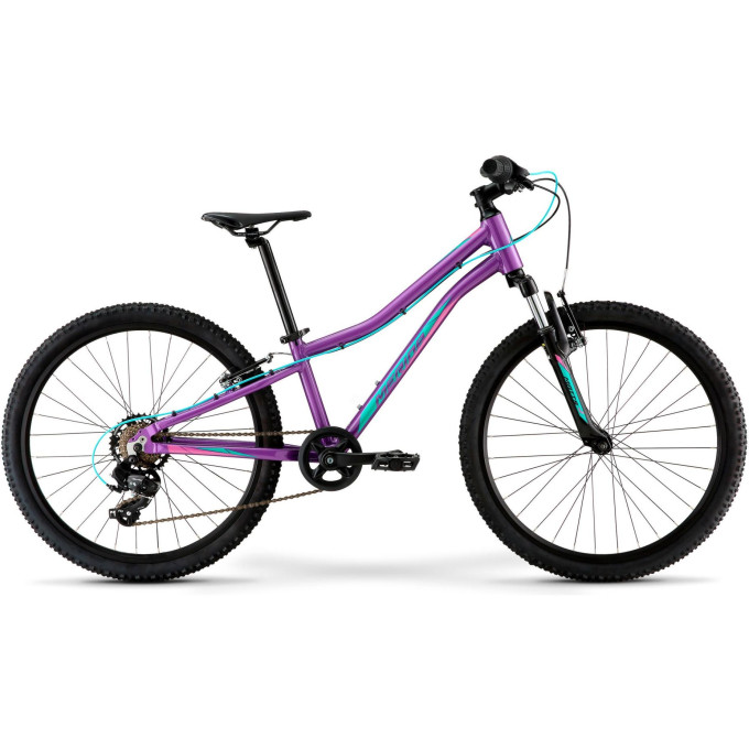 Велосипед '22 MERIDA MATTS J.24 ECO Рама:One Size DarkPurple/PalePinkTeal NN009746